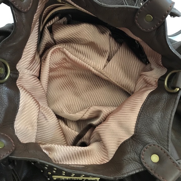 LOCKHEART Brighton Boho Style Vintage Leather Bag - Picture 6 of 12